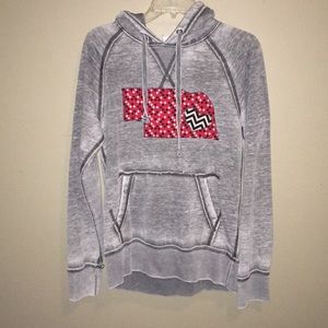 Heather washed Nebraska love sweatshirt
